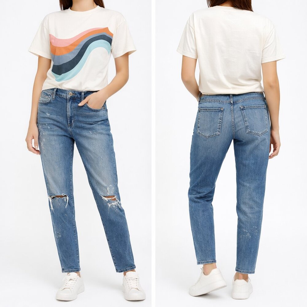 CH Citizens of Humanity Distressed Rocket Highrise Skinny Jeans 31 EUC